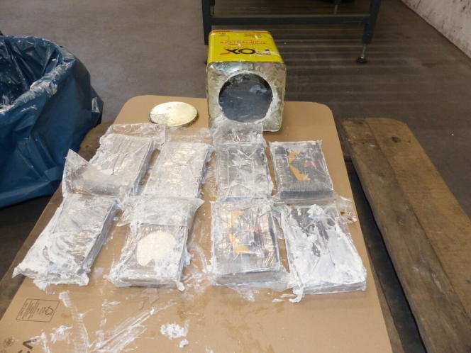 Record cocaine seizure in Germany and Belgium