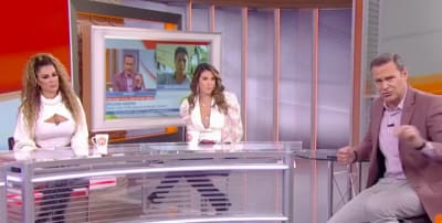 Giovanni Medina calls Alan Tacher a coward in Despierta América (IG)