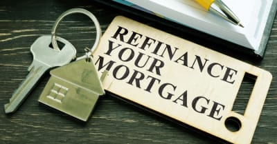 Refinance your mortgage and key phrase with a small house.