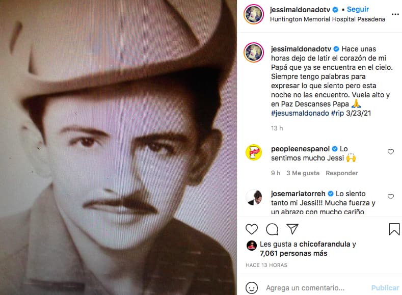 Jessica Maldonado's Dad (Instagram)