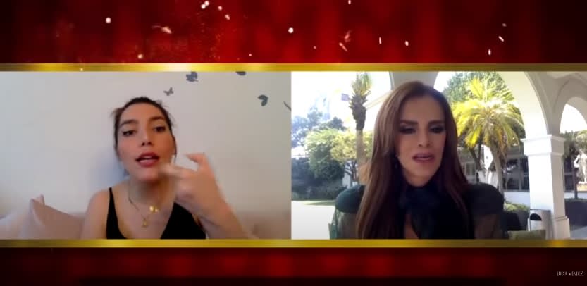 Lucía Méndez announces interview with Frida Sofía at the premiere of her program