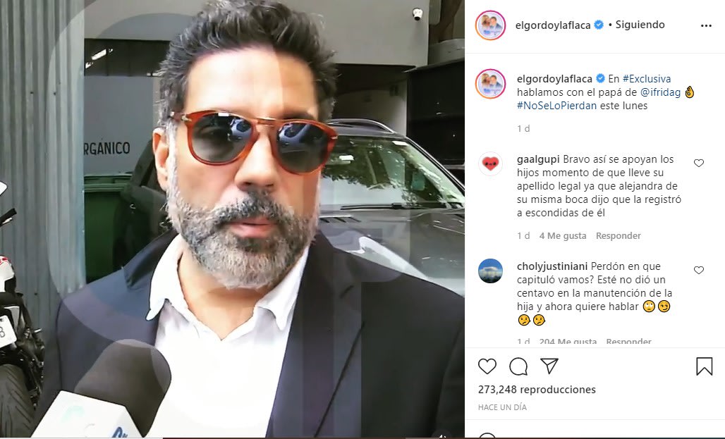 Frida Sofía sends a strong message to Enrique Guzmán, "You're not going to shut me up!"