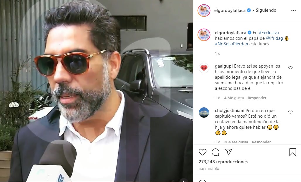 Frida Sofía sends a strong message to Enrique Guzmán, "You're not going to shut me up!"