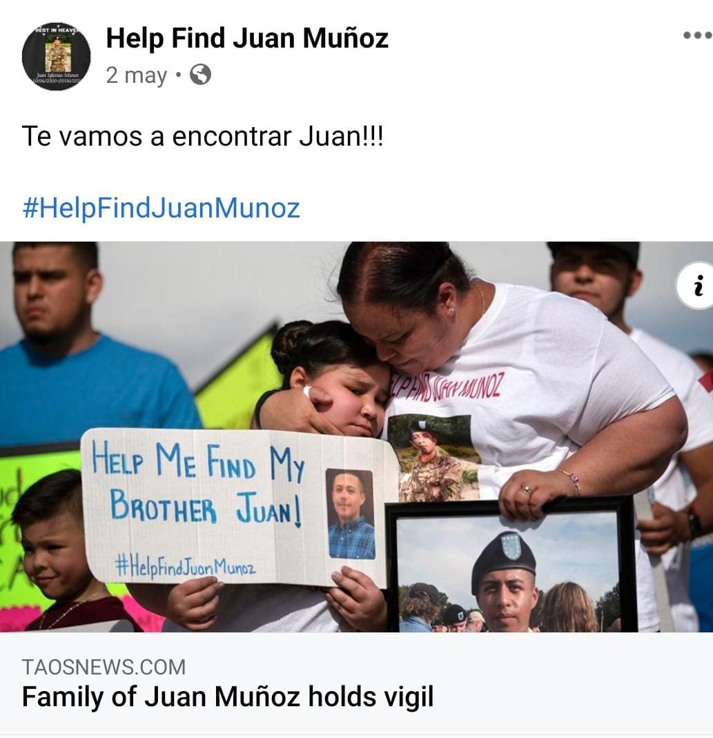 Private Juan Muñoz, Vanessa Guillén, Hispanic