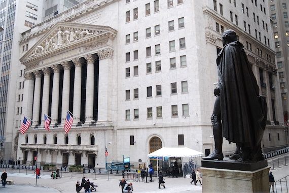 Stock Market Wall Street On The Rise The Day After A Record The Canadian