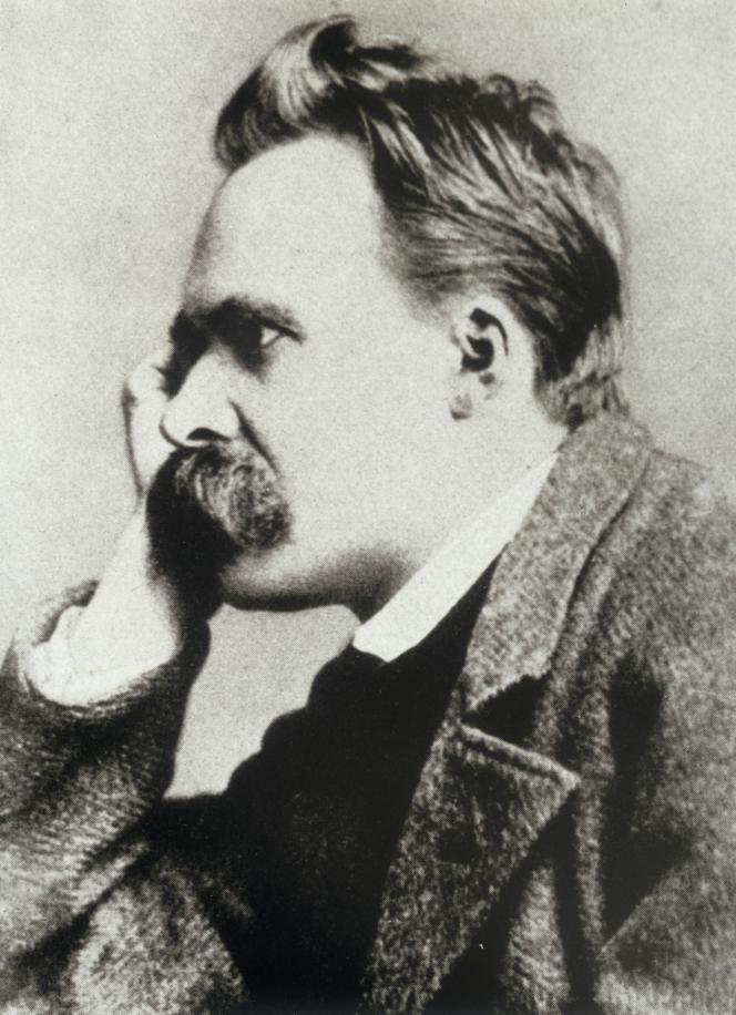 Nietzsche completely breaks the serious
