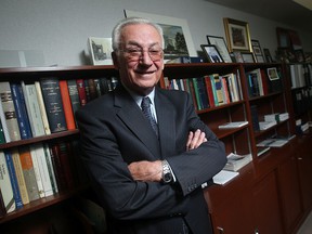Judge Harry Momotiuk is photographed in his Windsor office on Friday, August 7, 2009. Momotiuk died at the age of 87.