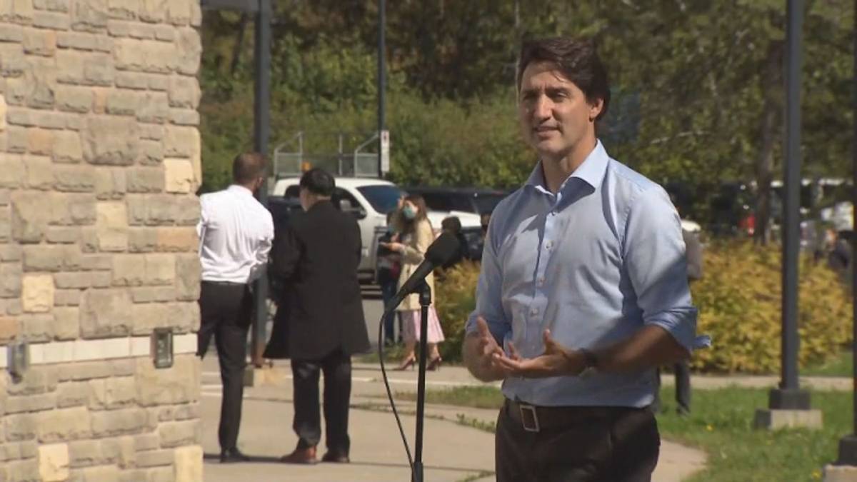 Click to play video: 'Trudeau outlines his government's priorities'