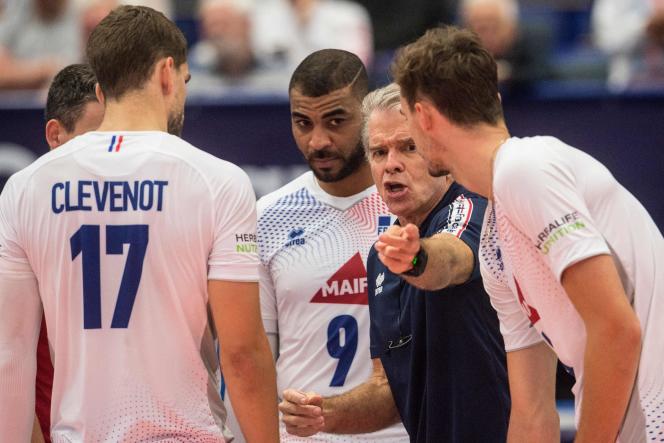 A little over a month after its Olympic coronation, the French volleyball team were beaten three sets to zero by the Czech Republic in Ostrava, in the round of 16 of the European Championship.  It is a failure for the new coach of the France team, the Brazilian Bernardo Rocha de Rezende.