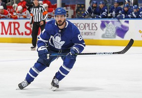 Former Toronto Maple Leaf center Nic Petan was a free agent signed by the Vancouver Canucks this summer.