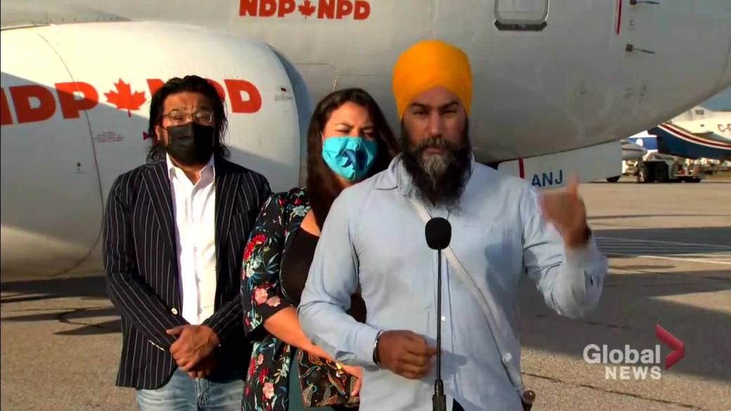 Click to play video: 'COVID-19: Singh Says Hospitals' Are Not A Place To Protest 'As Demonstrations Block Access To Healthcare'