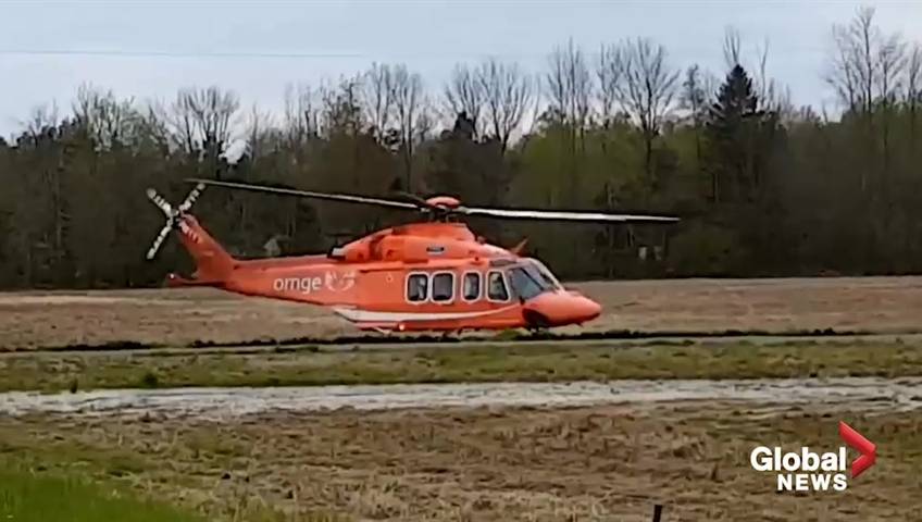 Click to play video: 'Six injured, hospitalized after serious car accident in Innisfil'