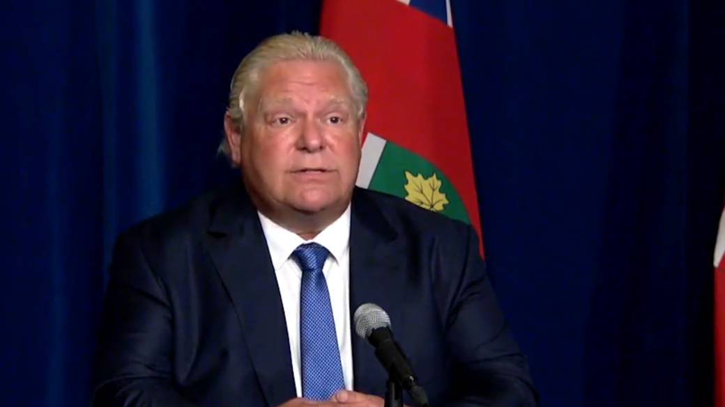 Click to Play Video: 'Ford Says COVID-19 Vaccine Certificates Are' Temporary 'Measure Needed to Avoid Another Lockdown'