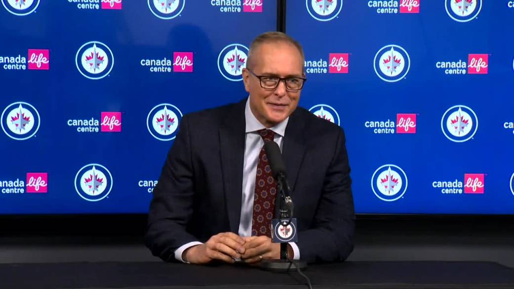 Click to play video: 'RAW: Winnipeg Jets Paul Maurice Interview - September 26'