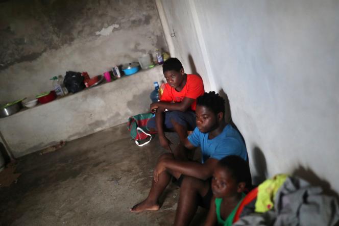 Migrants from Haiti, in Tapachula, Chiapas, Mexico, September 16, 2021.