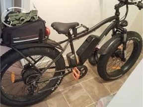 Edmonton police released images of a man who was killed in September 2020 and a distinctive electric bike that he frequently rode around the city, in an effort to determine his last known whereabouts.  Photo / EPS supplied