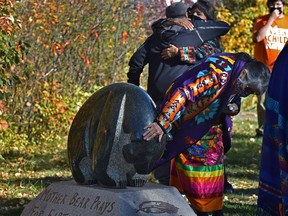 For some it was exciting when Enoch held a dedication ceremony for his new monument dedicated to 