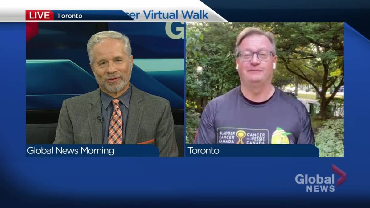 Click to play video: 'Canada's Bladder Cancer Awareness Walk Goes Virtual During Pandemic'