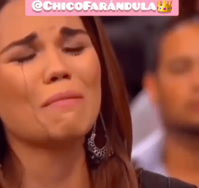 Karina Banda cries Wife Carlos Ponce