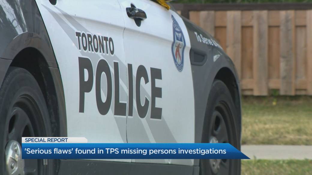 Click to play video: '' Serious flaws found 'in TPS missing persons investigation'