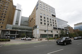 Toronto General Hospital on University Ave. will be one of the activist-selected hospitals in Ontario and across the country on Monday, September 13, 2021. JACK BOLAND / TORONTO SUN