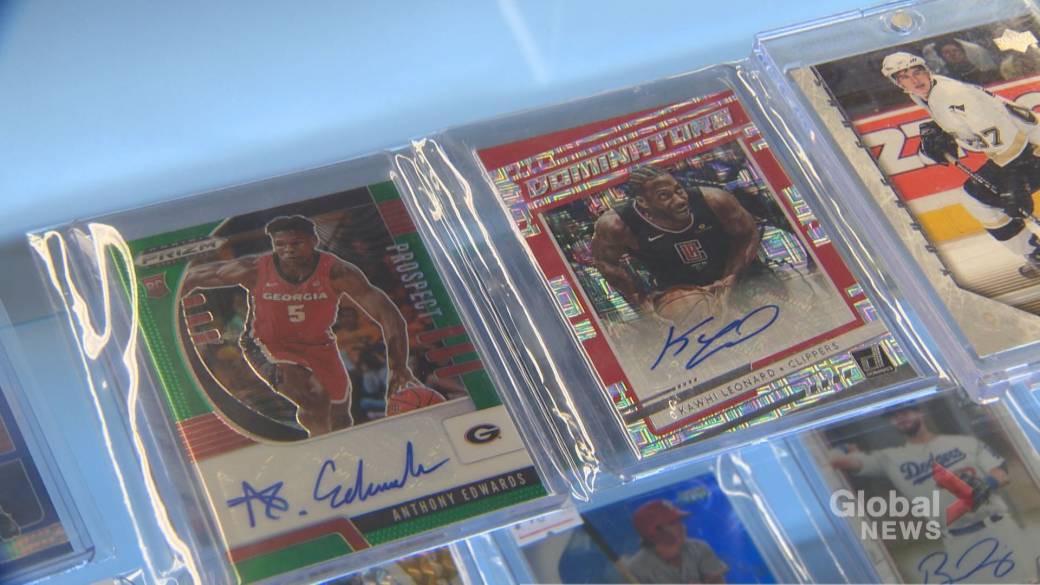 Click to play video: 'Exploring the boom in sports card collecting'