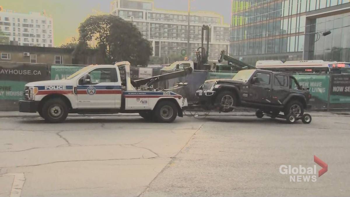 Click to play video: 'Driver Charged in Connection with Fatal Hit and Run in Downtown Toronto'