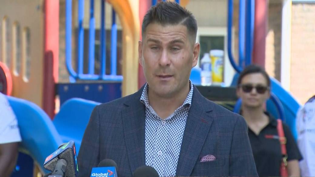 Click to play video: 'Toronto Crime Stoppers Unveils Playground Remodeled After 2018 Shooting'