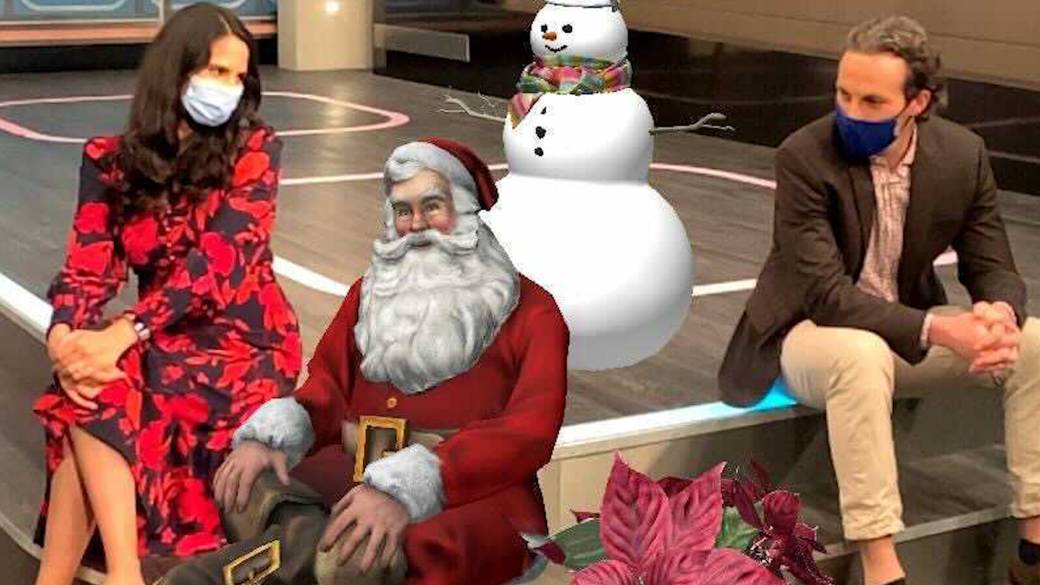 Click to play video: 'Winnipeg mom creates virtual photo app of Santa Claus'