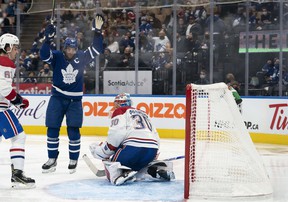 Toronto Maple Leafs captain John Tavares returned to action with his team.