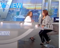 The View co-hosts Sunny Hostin and Ana Navarro leave the set due to positive COVID-19 test results just as Vice President Kamala Harris was scheduled to appear on the show on September 24, 2021.