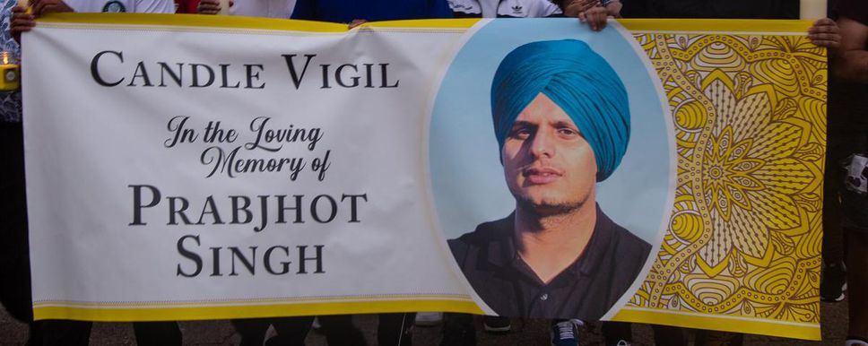 The Truro Indian community held a vigil for Prabhjot Singh Katri in Truro, NS, on September 10, 2021. Singh, a 23-year-old Sikh man was killed outside his apartment on September 5.