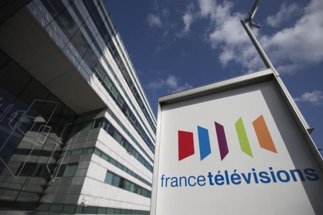 The headquarters of France Télévisions, in Paris, April 5, 2016.