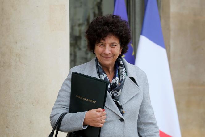 The Minister of Higher Education, Frédérique Vidal, after a council of ministers, on October 30, 2021.