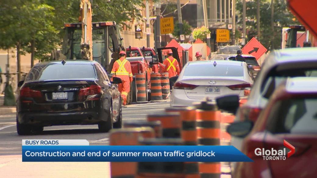 Click to play video: 'Toronto works to ease congestion as traffic returns to pre-pandemic levels'
