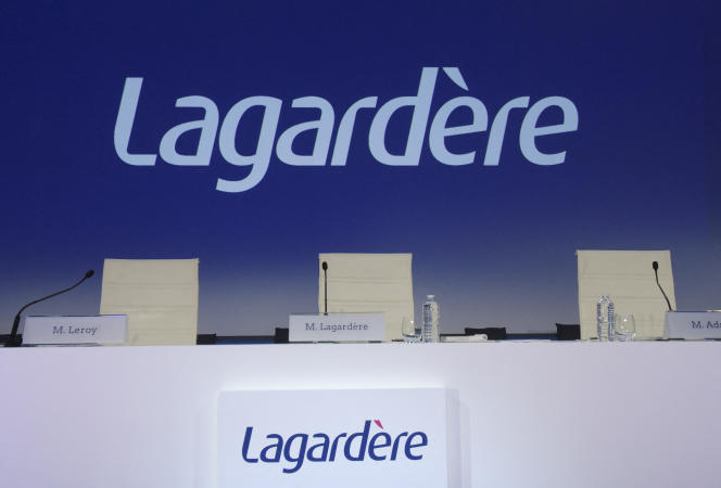 A search took place at the Parisian headquarters of Lagardère on Tuesday, September 14, 2021.