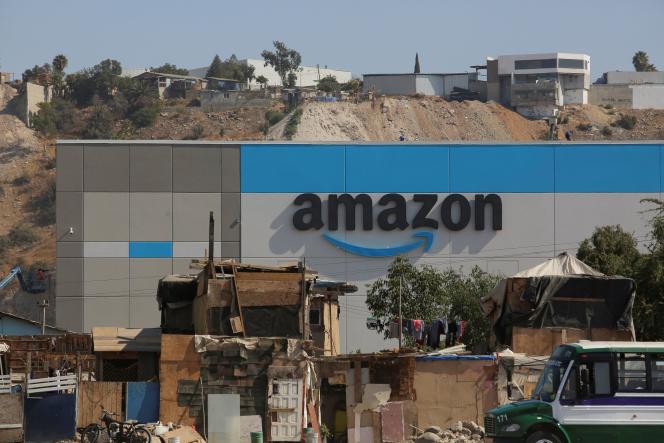 Amazon's new warehouse in Tijuana (northwestern Mexico), September 7, 2021.