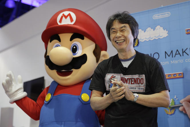Shigeru Miyamoto, the creator of Mario and the saga 