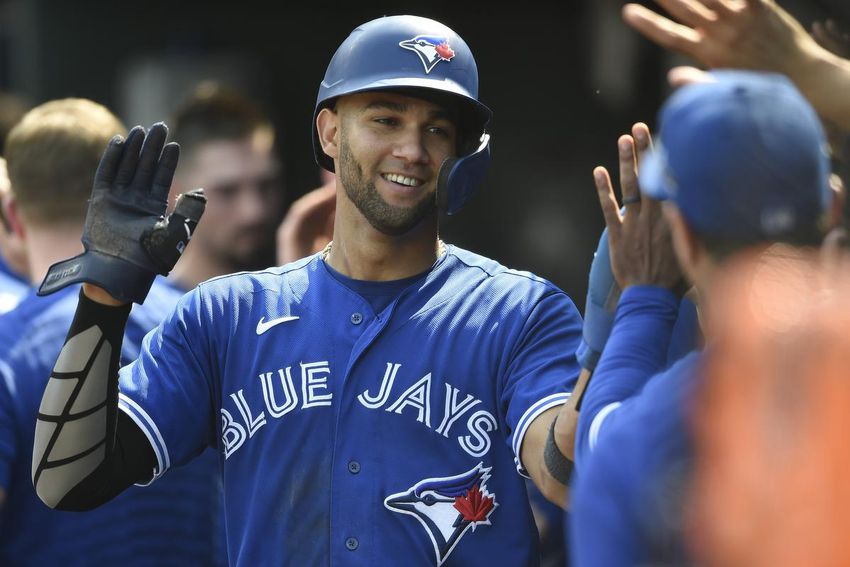 Lourdes Gurriel Jr. hit two home runs in Sunday's win over the Orioles, including his fourth grand slam of the season, a Blue Jays record.