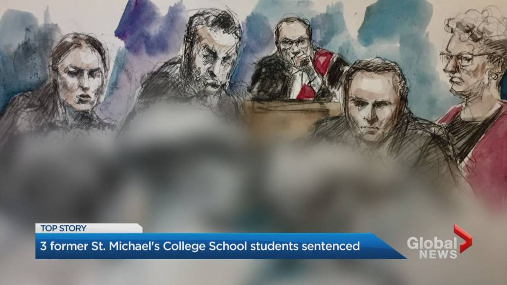 Click to play video: '3 St. Michael's College School Alumni Sentenced to 2 Years Probation'