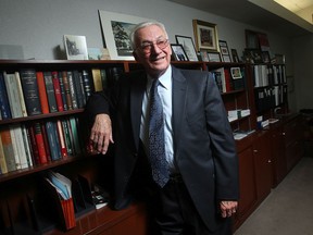 Judge Harry Momotiuk is photographed in his Windsor office on Friday, August 7, 2009. Momotiuk died at the age of 87.