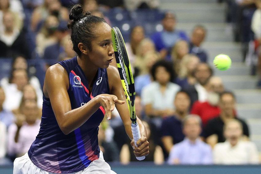 Leylah Fernández looked like they were going to take her out of New York in the first set.  Instead, he's in the final of the US Open.