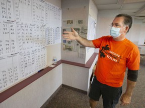 Brian Masse, who won the NDP in Windsor West, appears in his campaign office the morning after the election on Tuesday, September 21, 2021.