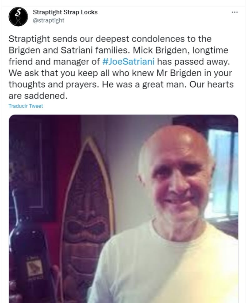  Muere manager Rolling Stones Mick Brigden: "Mick had a unique skill set"