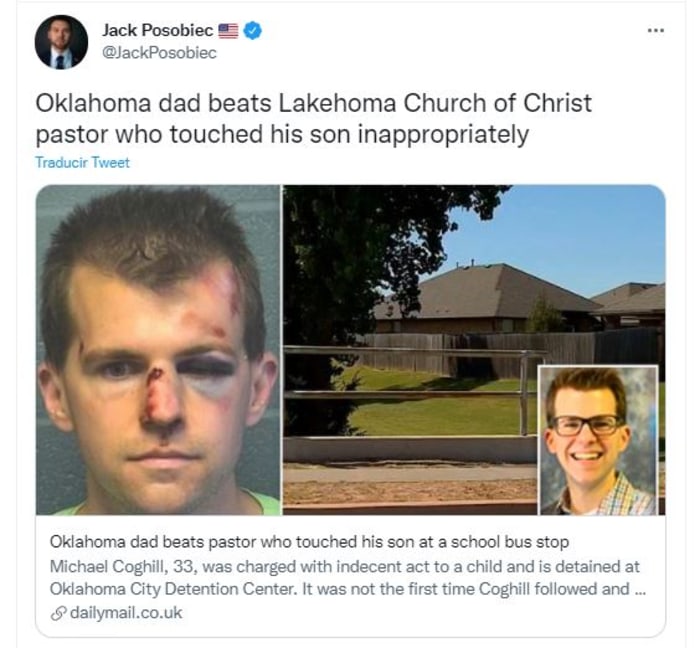 Pastor received beating