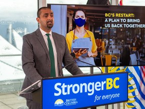 Ravi Kahlon, Minister of Employment, Economic Recovery and Innovation