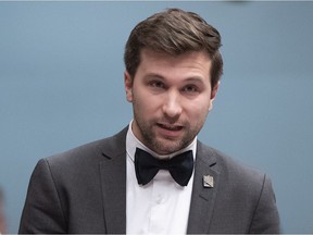 Quebec Solidaire co-spokesperson Gabriel Nadeau-Dubois wrote that he fears being in politics will make it difficult to be as present as he would like to be for his son or daughter.
