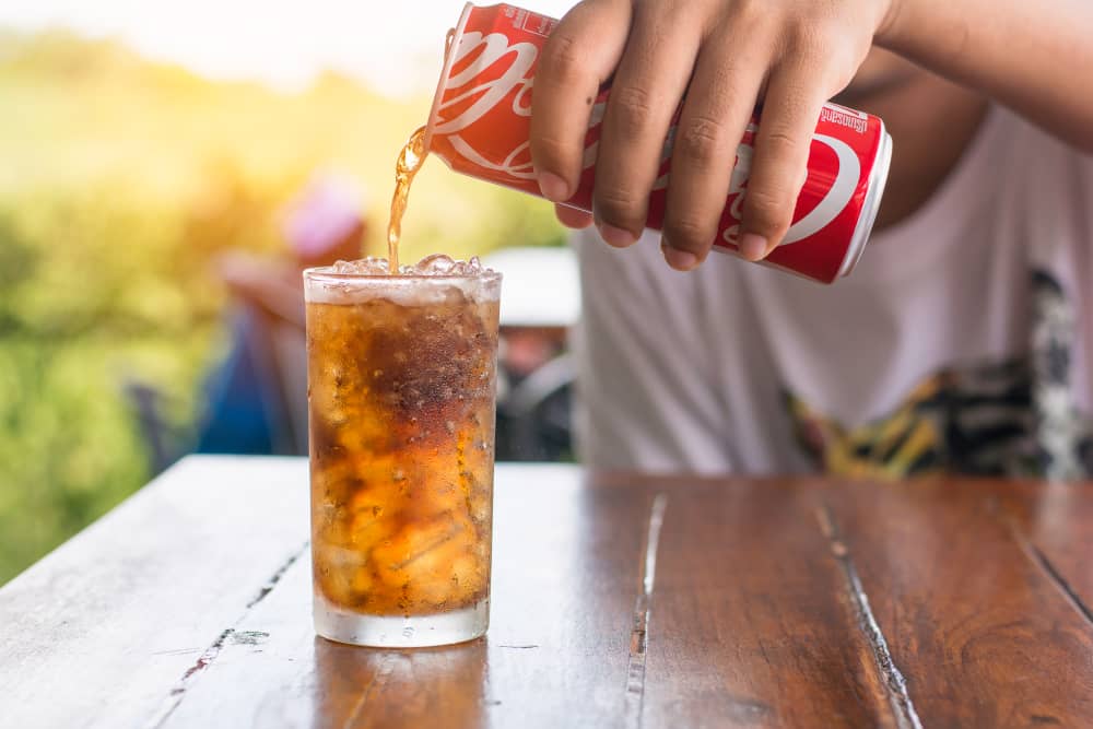 Man dies from soda: It was an accumulation of gas