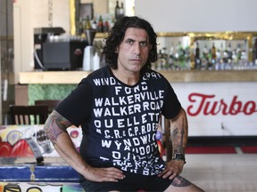 Renaldo Agostino, owner of Turbo Espresso in downtown Windsor is shown on Tuesday, Aug. 17, 2021.