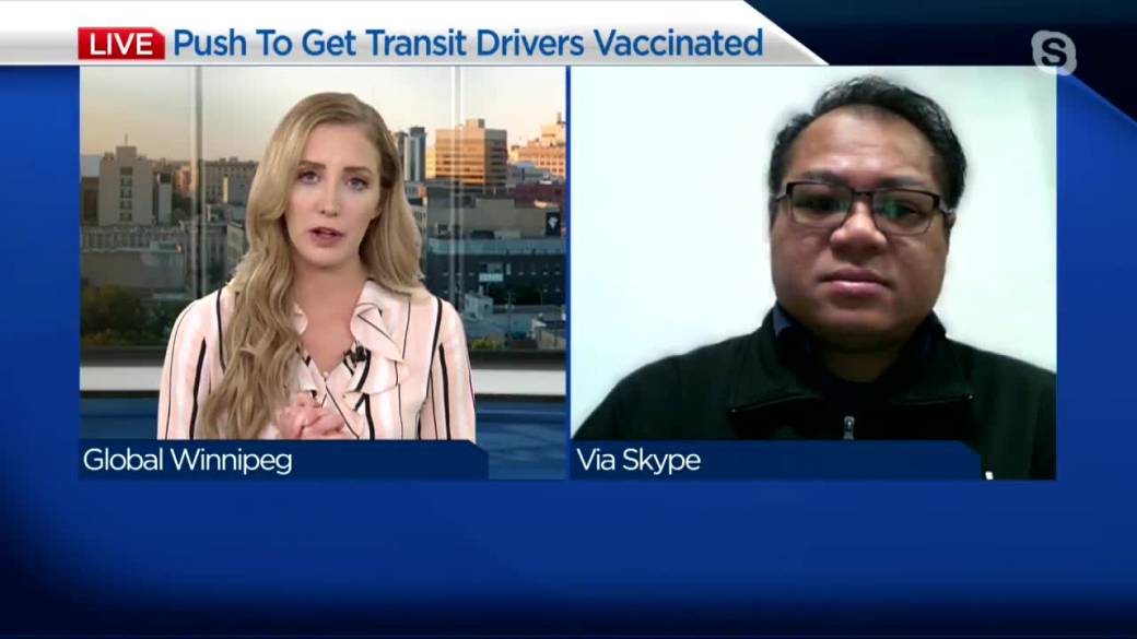 Click to play video: 'Push to vaccinate traffic drivers'